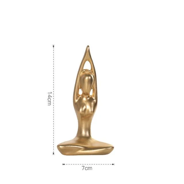 Abstract Yoga Poses Decor -  - #tag1#