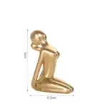 Abstract Yoga Poses Decor tag1