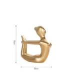 Abstract Yoga Poses Decor tag1