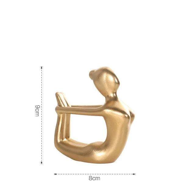 Abstract Yoga Poses Decor -  - #tag1#