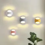 Acacia Modern Nordic Light Bounce Circular Lamp tag1
