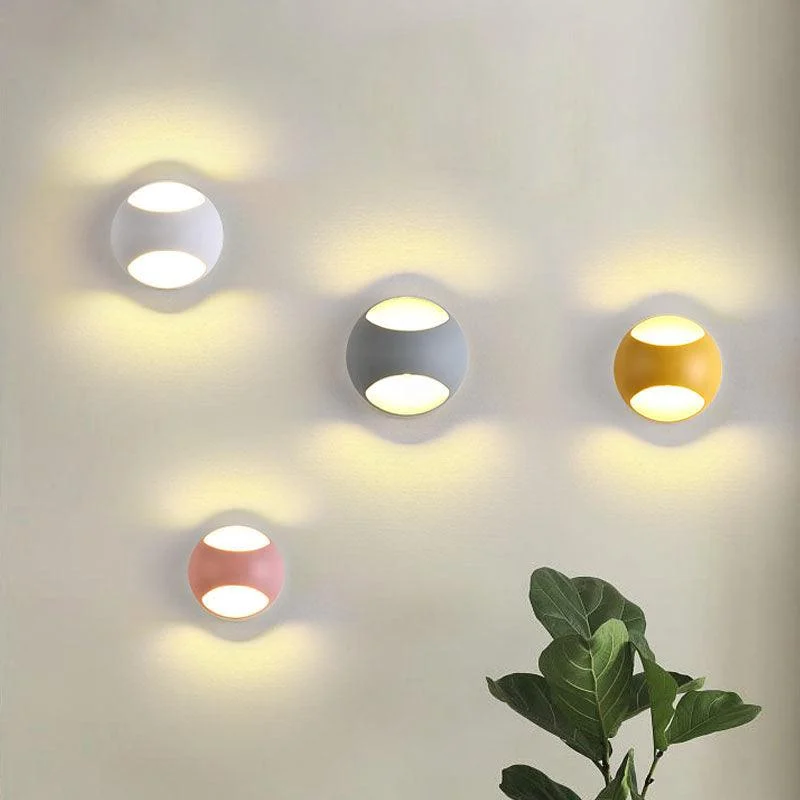 Acacia - Modern Nordic Light Bounce Circular Lamp -  - #tag1#