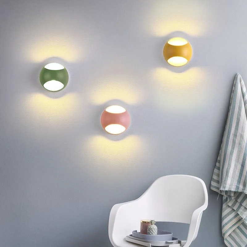 Acacia - Modern Nordic Light Bounce Circular Lamp -  - #tag1#