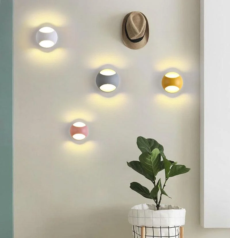 Acacia - Modern Nordic Light Bounce Circular Lamp -  - #tag1#