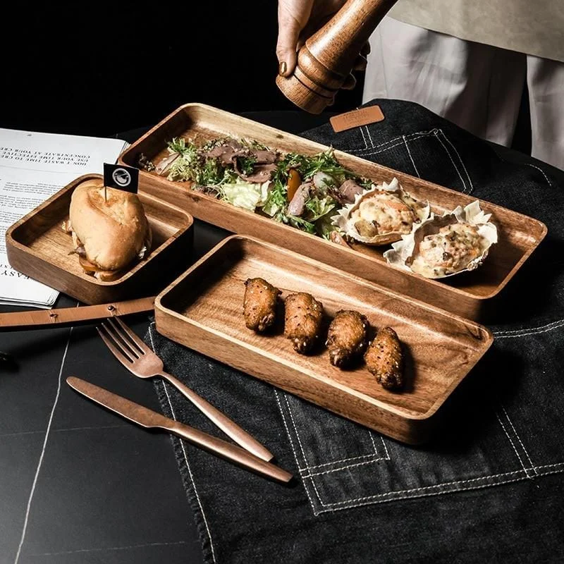 Acacia Serving Tray -  - #tag1#