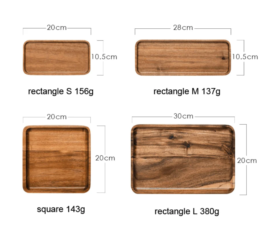Acacia Serving Tray -  - #tag1#