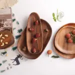 Acacia Snack Tray 5 Piece Set