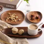 Acacia Snack Tray 5 Piece Set