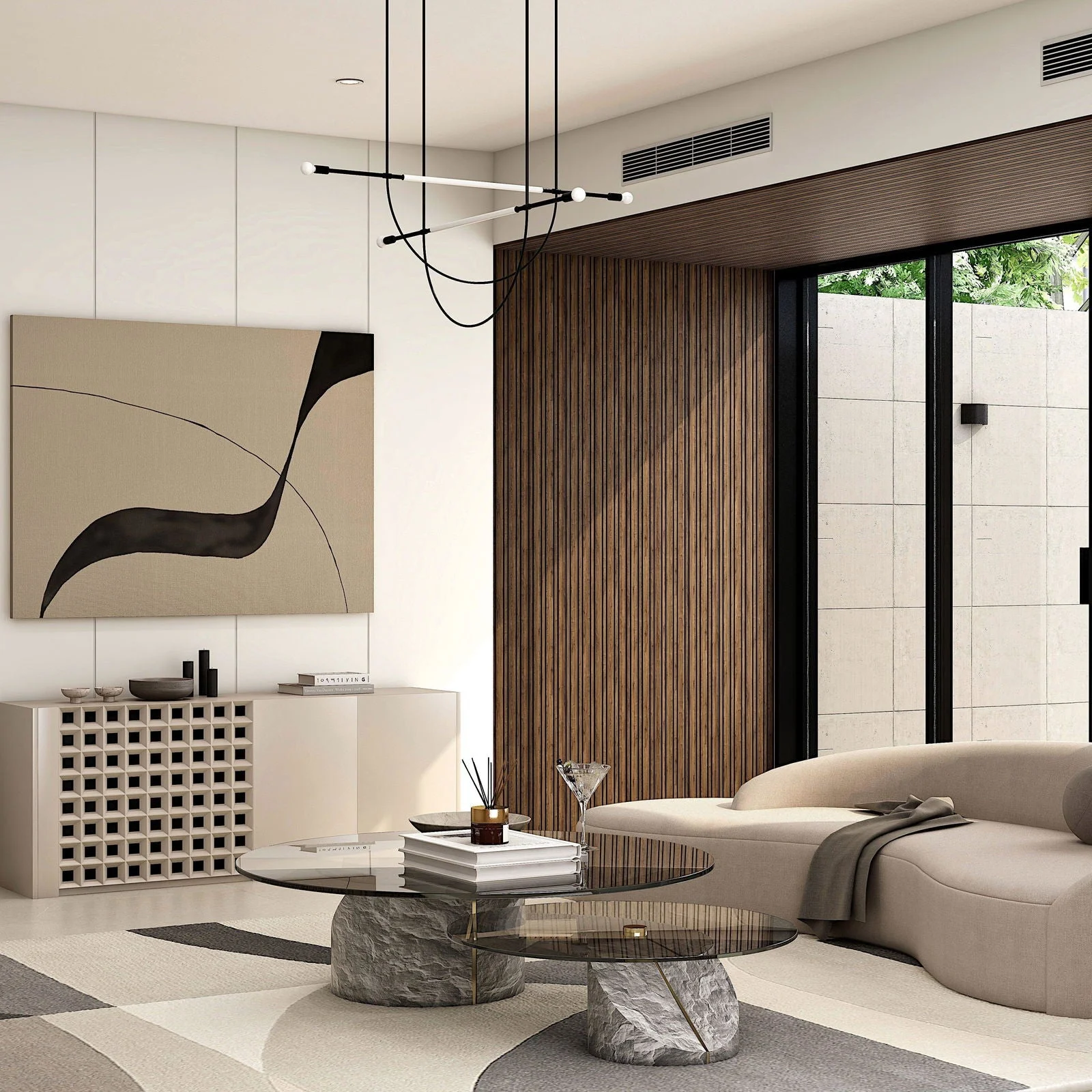 Acoustic SlimWide Slatted Panel -  - #tag1#