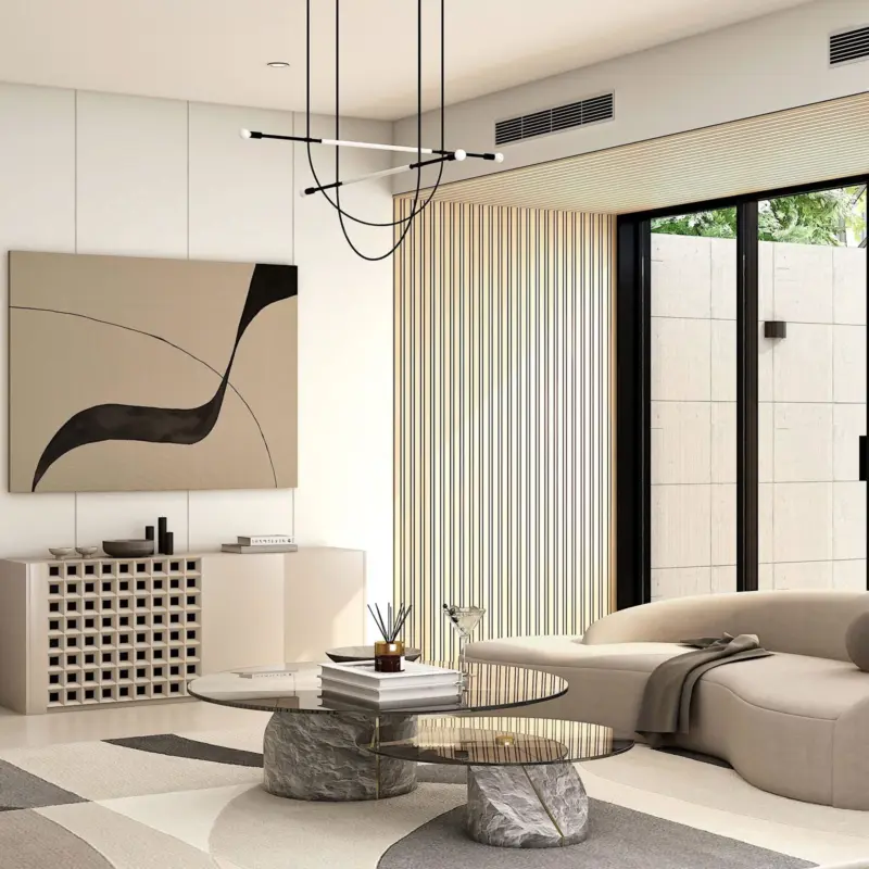 Acoustic SlimWide Slatted Panel tag1