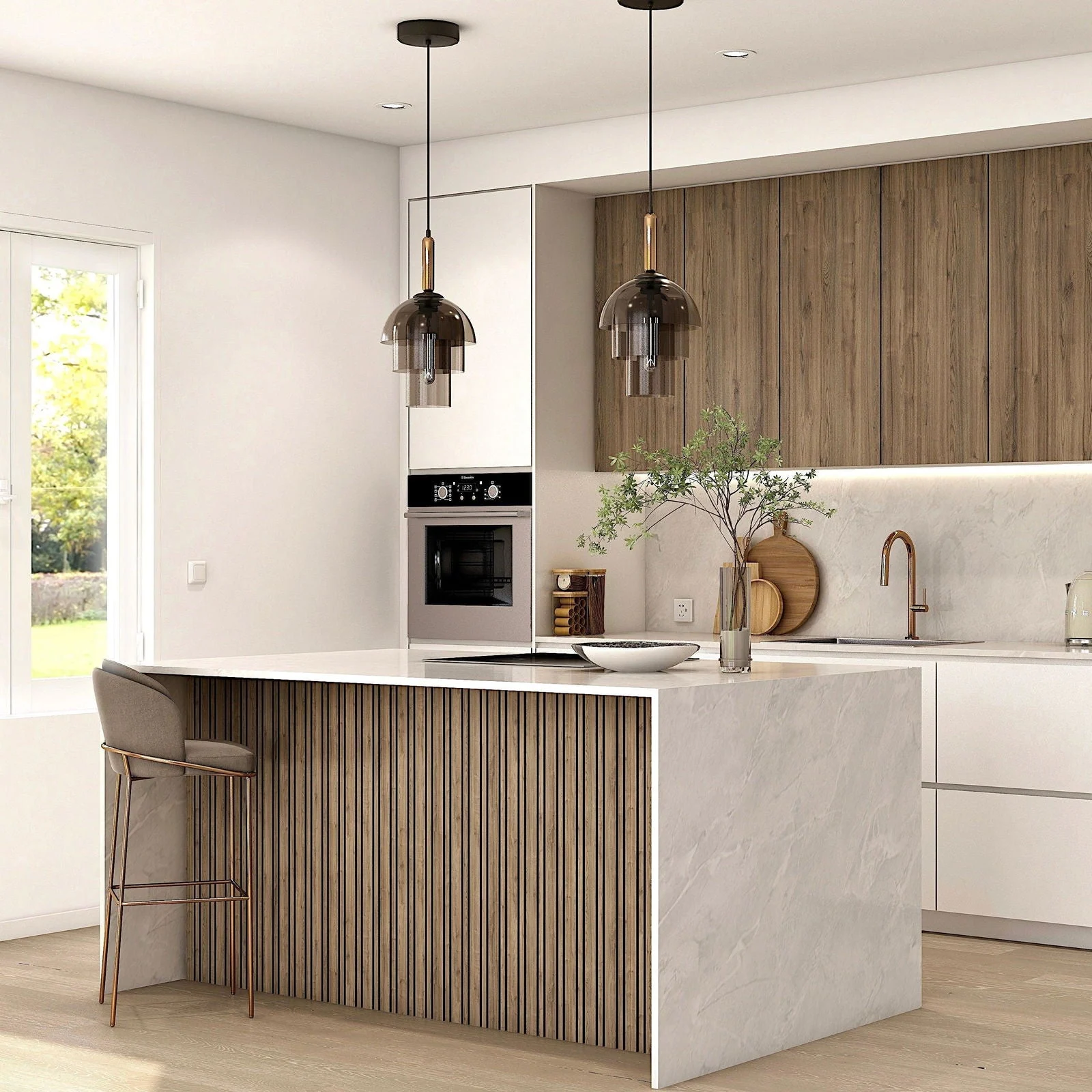 Acoustic SlimWide Slatted Panel -  - #tag1#
