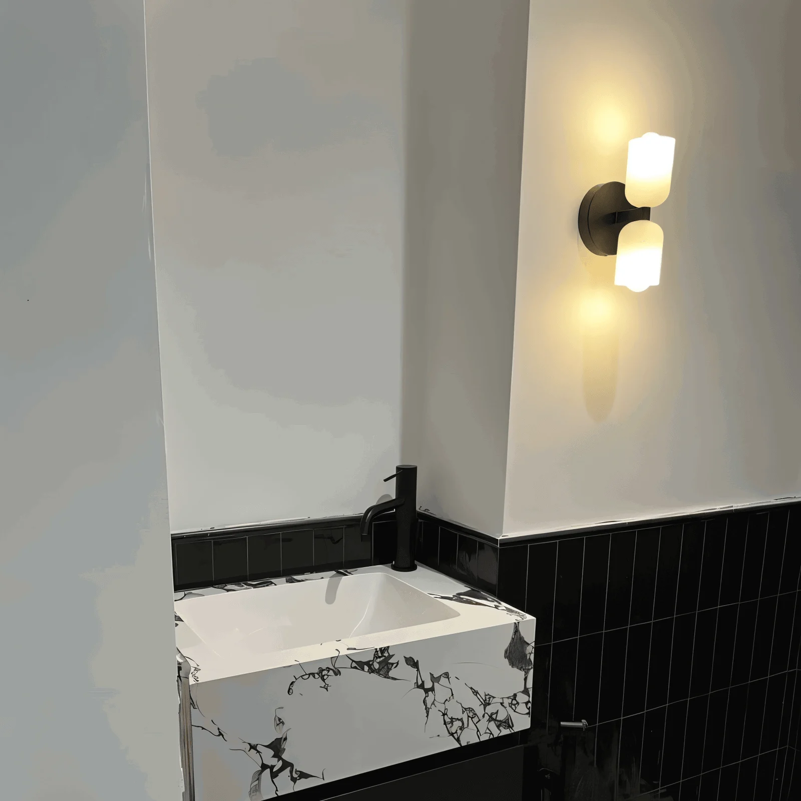 AcrylCapsule Wall Light - Wall Light With Two Heads - Wall Lights for Interiors -  - #tag1#