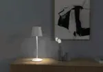 AcrylLume Wireless LED Table Lamp with Pleated Inspiration tag1