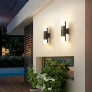 AcrylicLux – Aluminium-Acrylic Minimalistic LED Wall Lamp