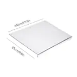 Acrylic Anti slip Transparent Cutting Board tag1