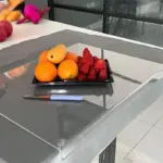 Acrylic Anti slip Transparent Cutting Board tag1