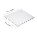 Acrylic Anti slip Transparent Cutting Board tag1