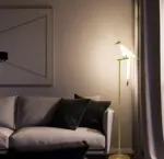 Acrylic Bird Floor Lamp