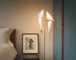 Acrylic Bird Floor Lamp