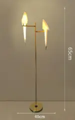 Acrylic Bird Floor Lamp