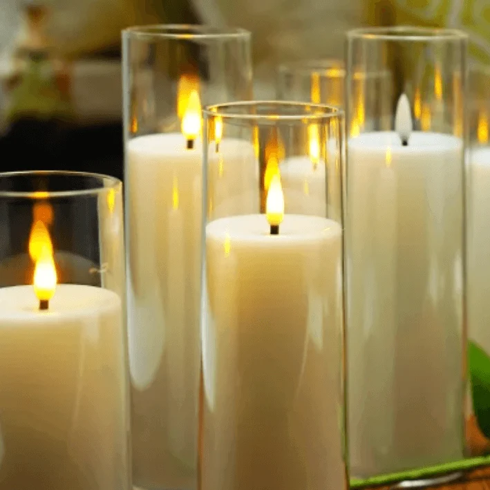 Acrylic Candle 9-Piece Set -