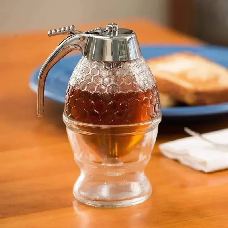 Acrylic Jam Funnel Honey Dispenser tag1