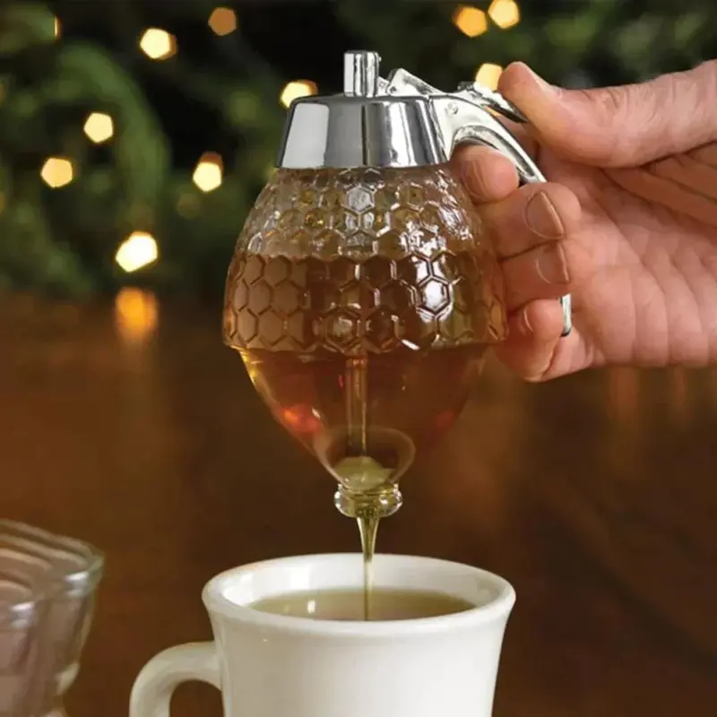 Acrylic Jam Funnel Honey Dispenser tag1
