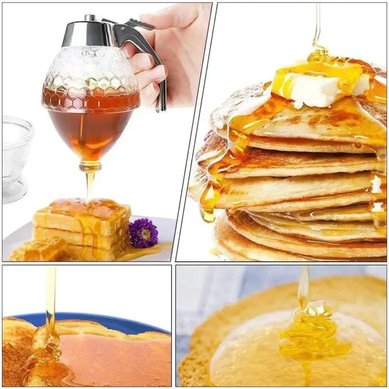 Acrylic Jam Funnel Honey Dispenser tag1