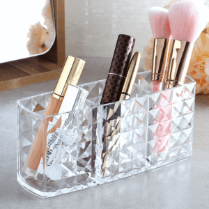 Acrylic Makeup Brush Holder