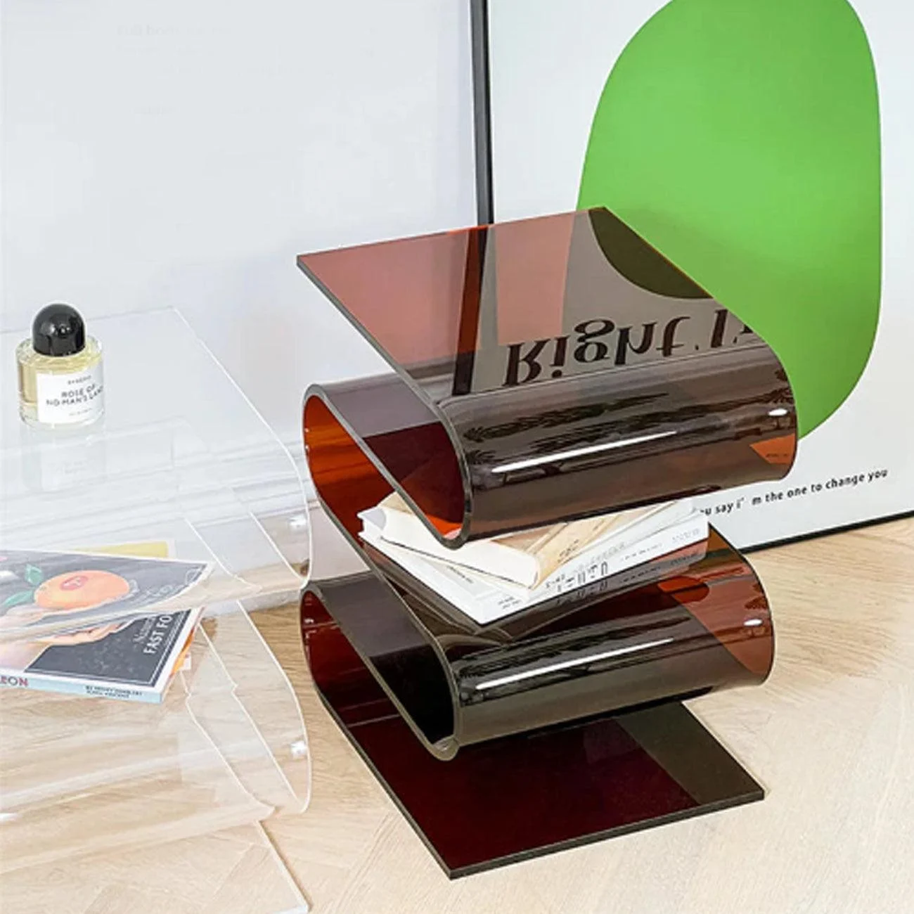 Acrylic Side Table -