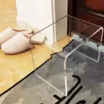 Acrylic Transparent Glass Multi Purpose Side Table