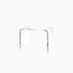 Acrylic Transparent Glass Multi Purpose Side Table