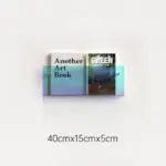 Acrylic Wall Mounted Floating Magazine Holder tag1