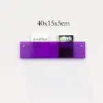 Acrylic Wall Mounted Floating Magazine Holder tag1