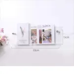 Acrylic Wall Mounted Floating Magazine Holder tag1