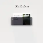 Acrylic Wall Mounted Floating Magazine Holder tag1