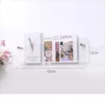 Acrylic Wall Mounted Floating Magazine Holder tag1