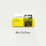 Acrylic Wall Mounted Floating Magazine Holder tag1