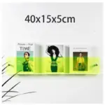 Acrylic Wall Mounted Floating Magazine Holder tag1