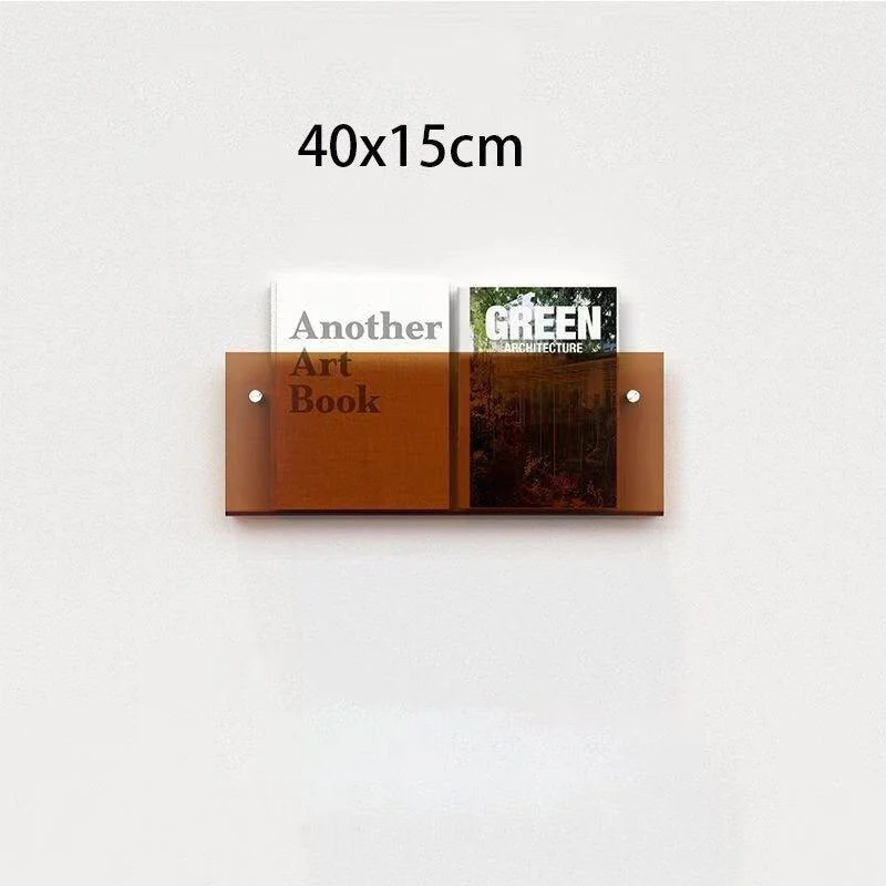 Acrylic Wall Mounted 'Floating' Magazine Holder -  - #tag1#