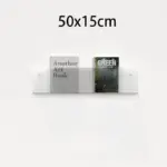 Acrylic Wall Mounted Floating Magazine Holder tag1