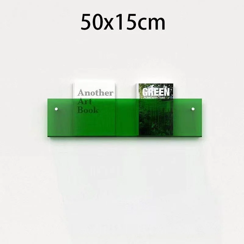 Acrylic Wall Mounted 'Floating' Magazine Holder -  - #tag1#