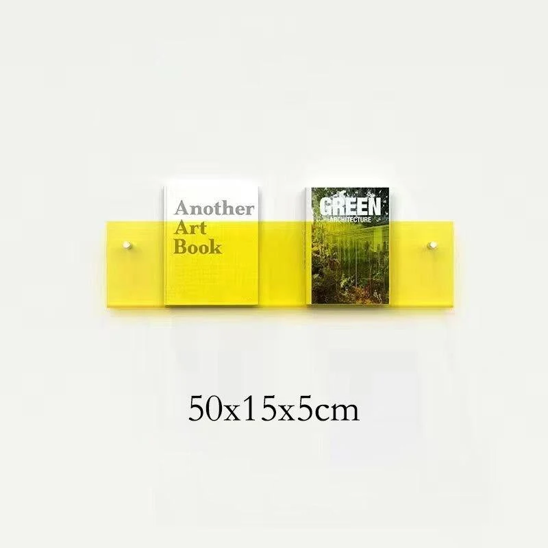 Acrylic Wall Mounted 'Floating' Magazine Holder -  - #tag1#