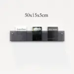 Acrylic Wall Mounted Floating Magazine Holder tag1