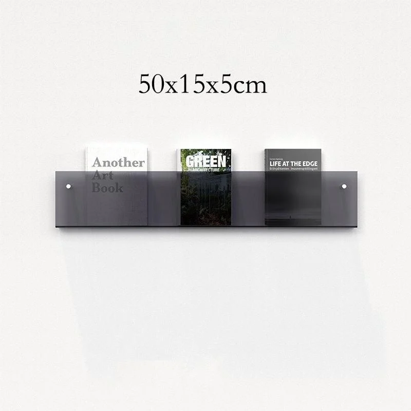 Acrylic Wall Mounted 'Floating' Magazine Holder -  - #tag1#