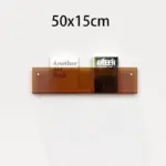 Acrylic Wall Mounted Floating Magazine Holder tag1