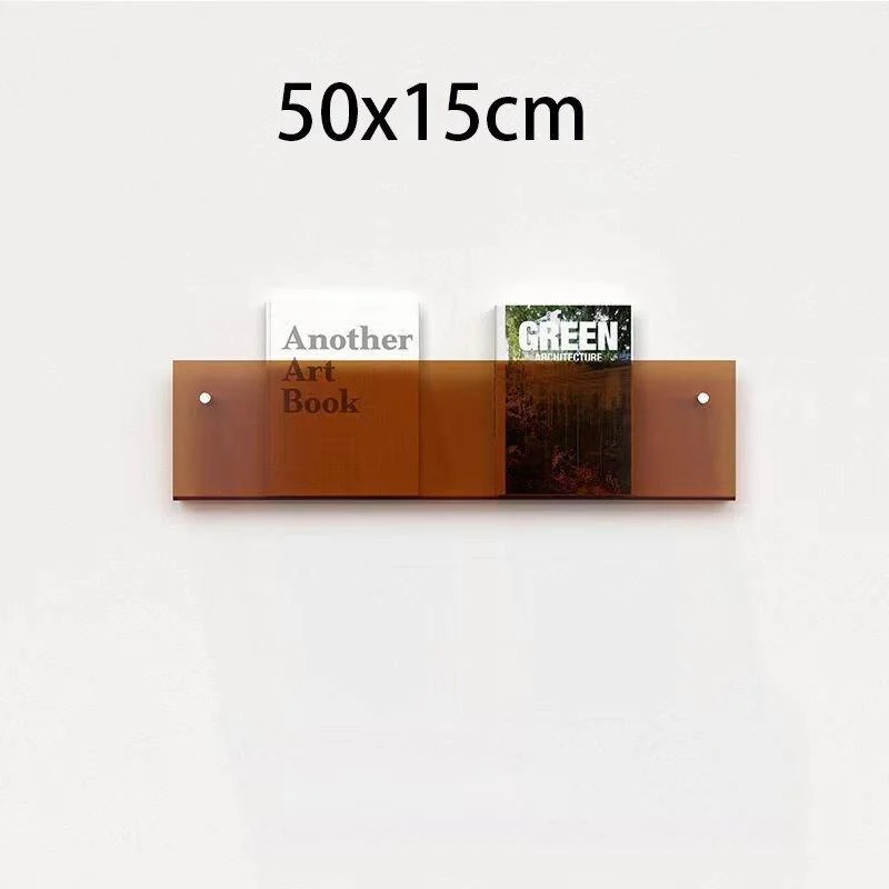 Acrylic Wall Mounted 'Floating' Magazine Holder -  - #tag1#