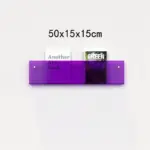 Acrylic Wall Mounted Floating Magazine Holder tag1