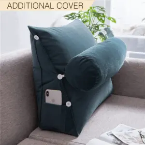 Additional Cover For Luxury Adjustable Backrest Pillow