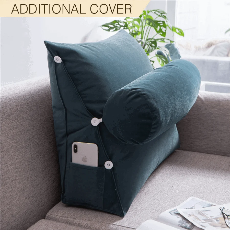 Additional Cover For Luxury Adjustable Backrest Pillow -  - #tag1#